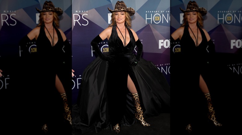 Shania Twain vid den 15:e årliga Academy of Country Music Honours i Nashville i augusti 2022