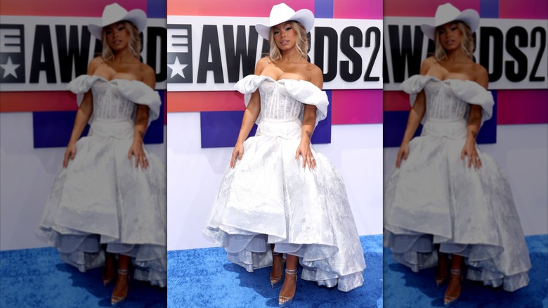 Tanner Adell vid 2024 BET Awards i Los Angeles i juni 2024