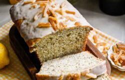 Earl Grey Yuzu Loaf Cake