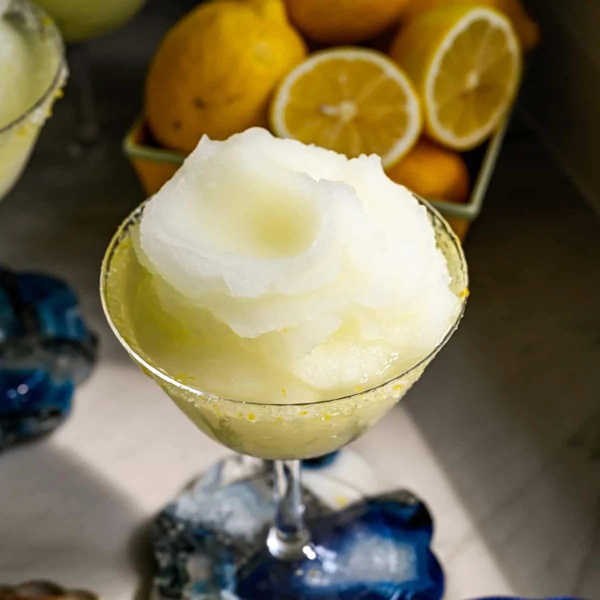 Fryst limoncellococktail