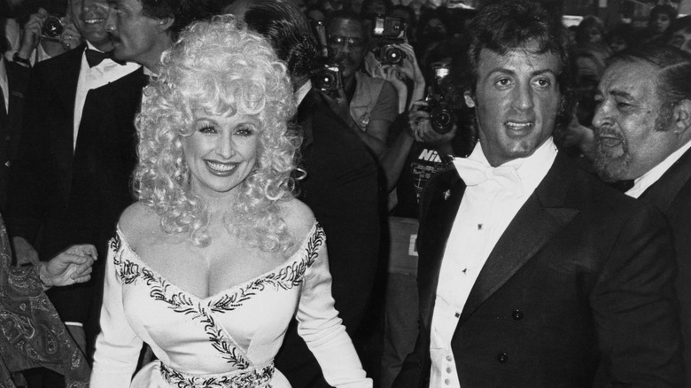 Dolly Parton 1984 vid premiären av 