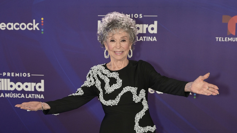 Rita Moreno under 2025 års Billboard Latin Music Awards.