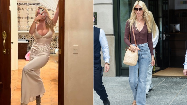 Clementine Vaughn och Claudia Schiffer 2024
