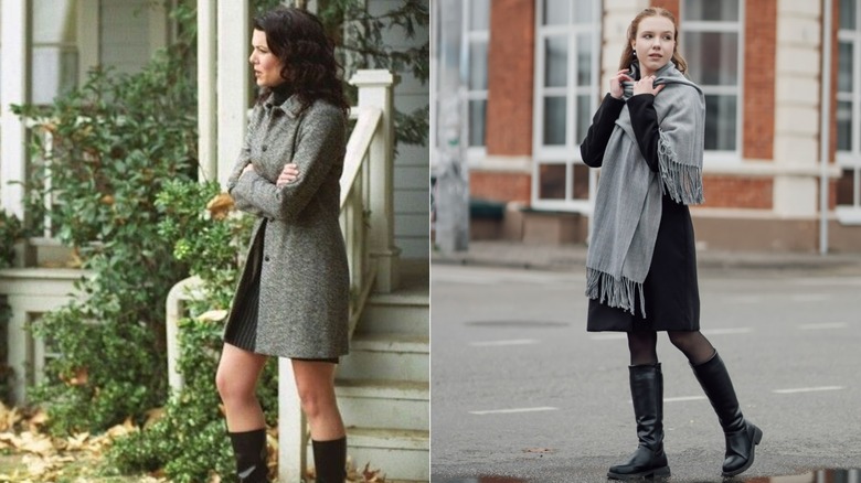 (L) Lorelai Gilmore in 