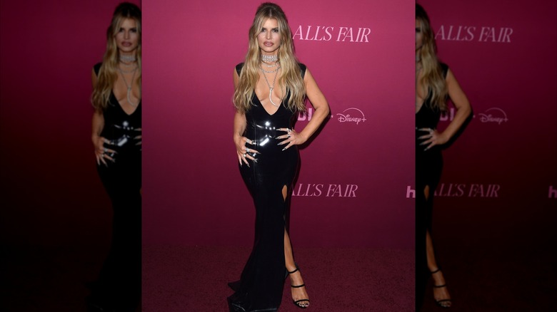 Jessica Simpson på "Allt är rättvist" premiär 2025