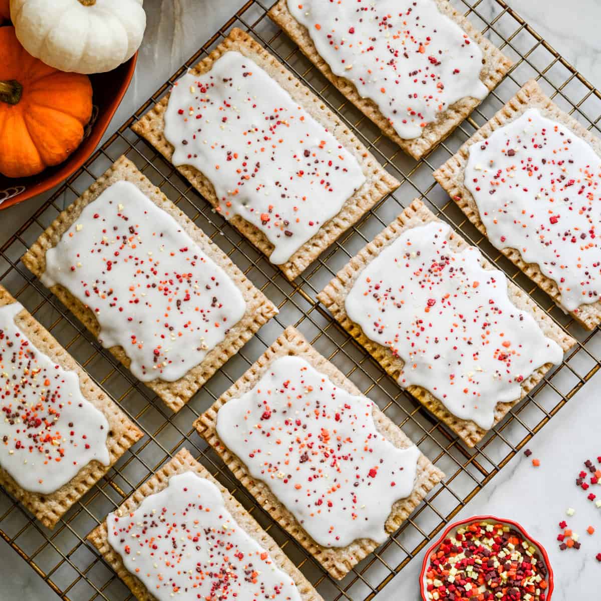 Hemgjorda Pumpa Pie Pop Tarts