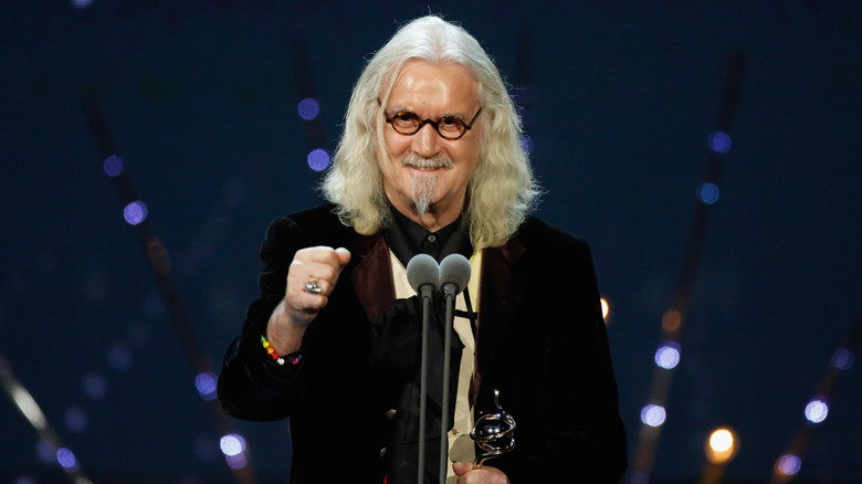 Billy Connolly håller ett tal
