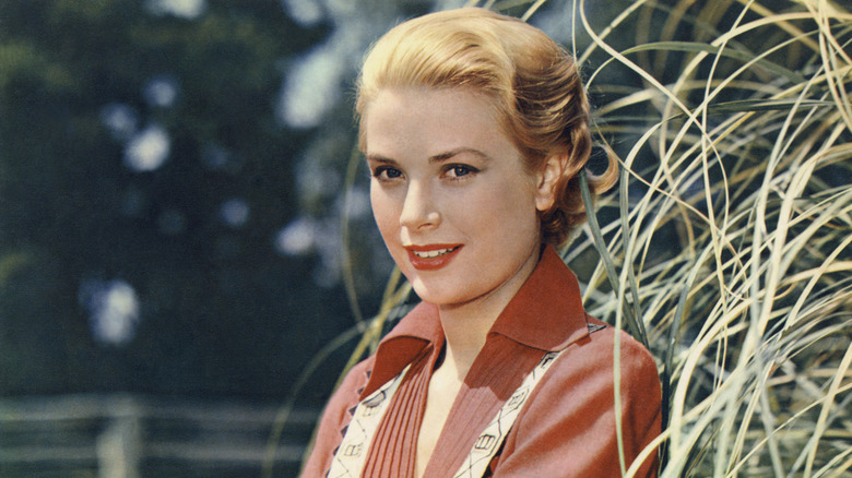 Grace Kelly på uppsättningen av 