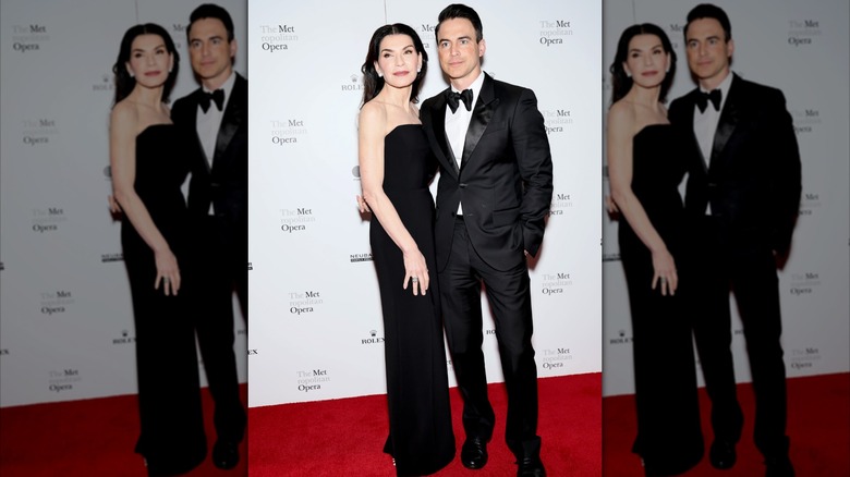 Julianna Margulies och Keith Lieberthal på Metropolitan Opera 2026 premiär för galapremiären 