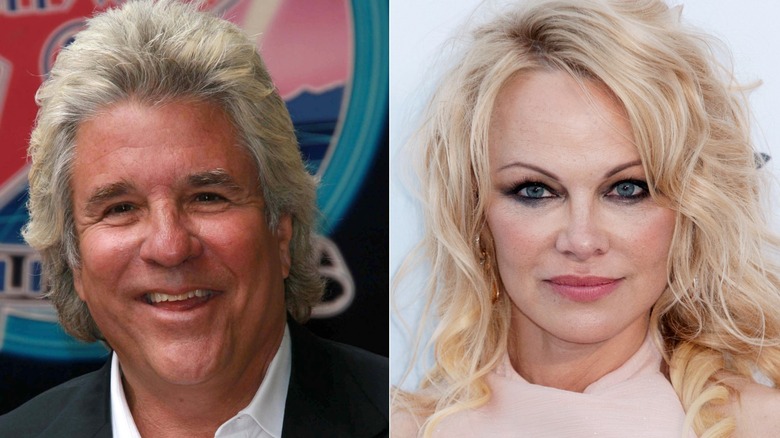 Jon Peters och Pamela Anderson 2019.