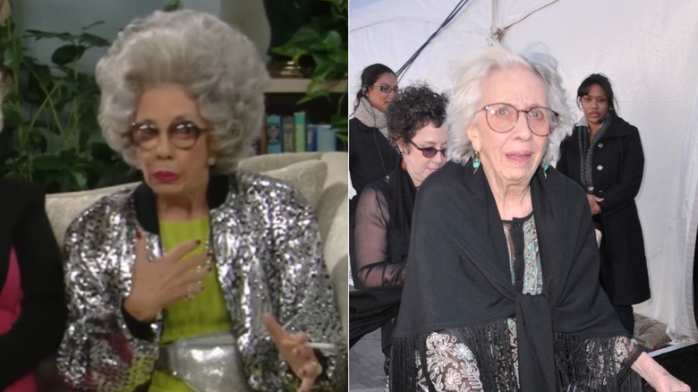 Delad bild av Ann Morgan Guilbert på The Nanny och på 2011 års Independent Spirit Awards