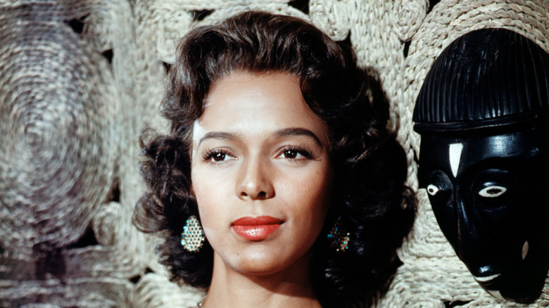Dorothy Dandridge med stora lockar