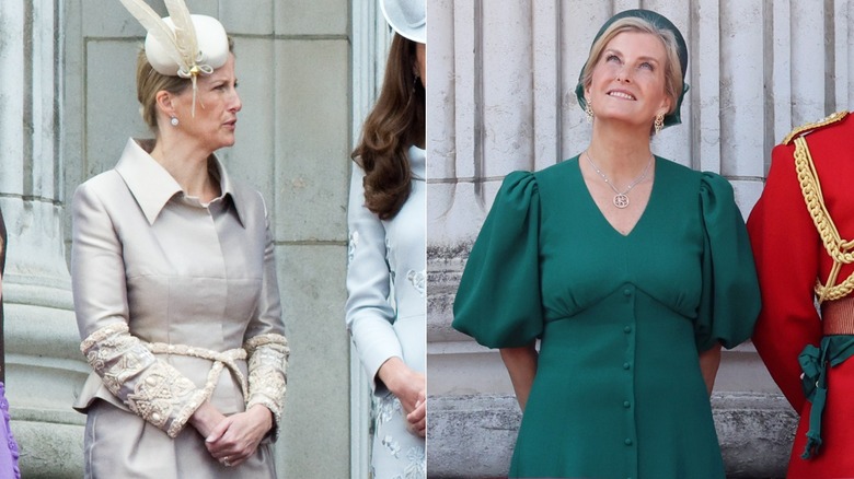 Sophie, hertiginna av Edinburgh i föga smickrande kläder på Trooping the Color 2012 och 2025