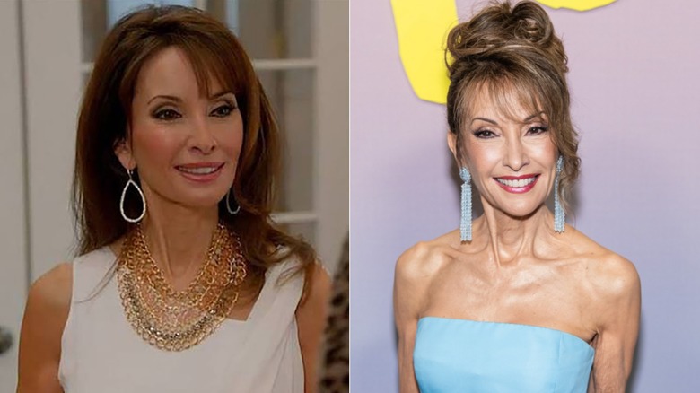 Susan Lucci i Devious Maids och i en blå klänning
