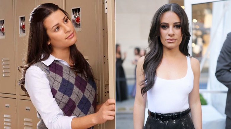 (L) Lea Michele som Rachel Berry på 