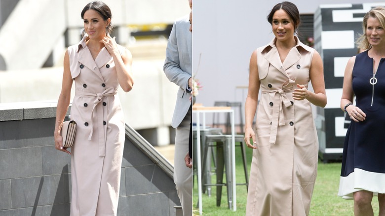 Meghan Markle bär samma klänning två gånger