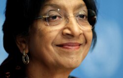 2026 Nobels fredspris tilldelas Navi Pillay